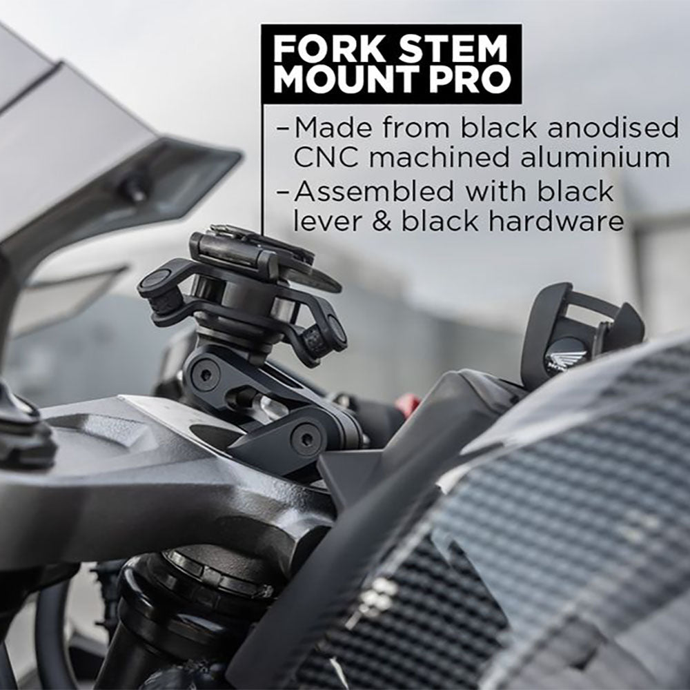 QUAD LOCK PRO MOTORCYCLE FORK STEM MOUNT