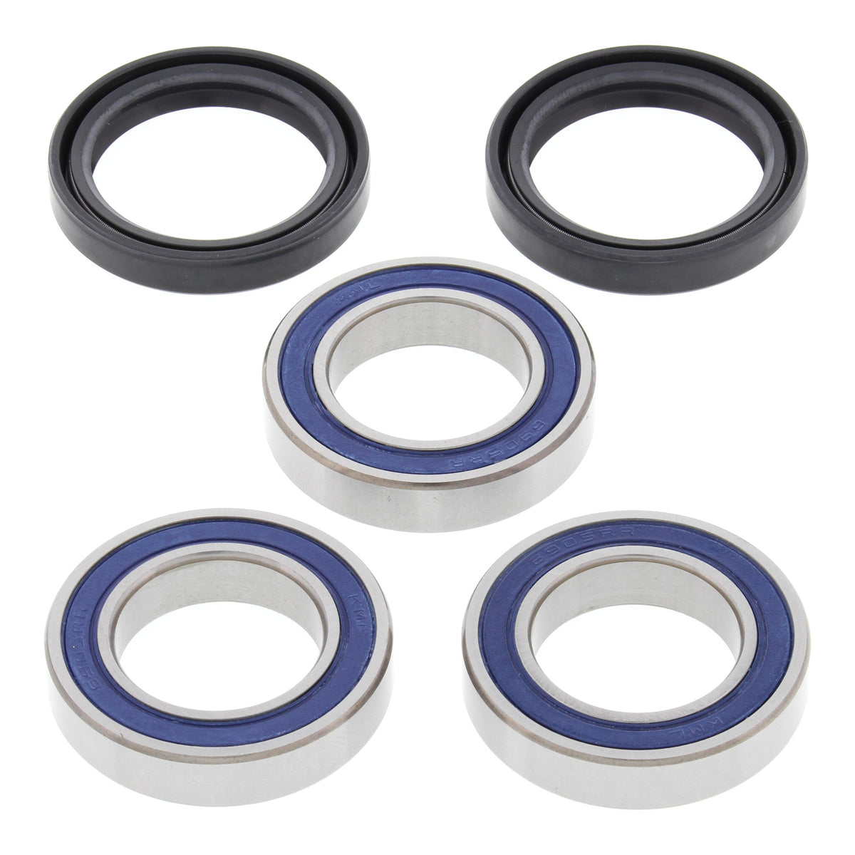 All Balls Wheel Bearing & Seal Kit - Rear KX125/250 03-04/RMZ250 04 (Same As 25-1591) (25-1406)