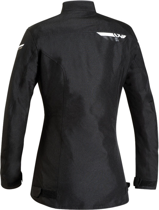 IXON SLASH LADIES JACKET BLK/WHT