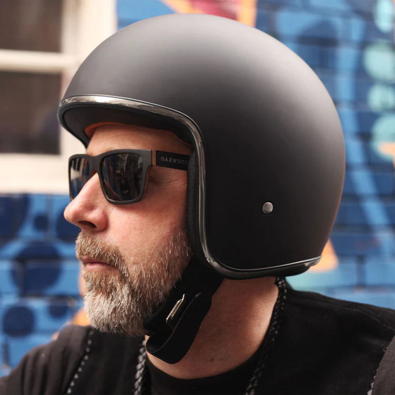 JOHNNY REB BURKE OPEN FACE HELMET