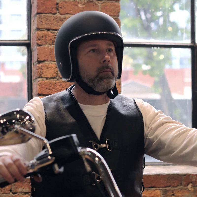 JOHNNY REB BURKE OPEN FACE HELMET