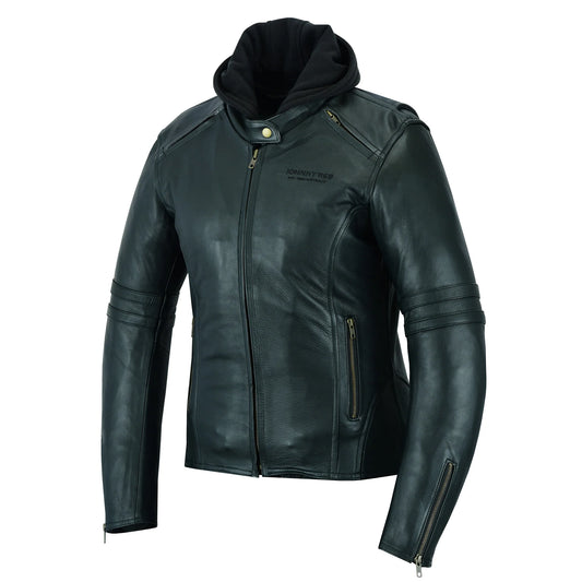 JOHNNY REB WOMENS HAWKESBURY LEATHER JACKET