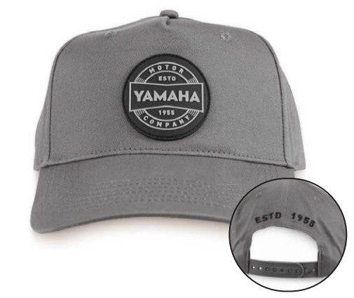 YAMAHA MC ROUND SNAP BACK - COAL