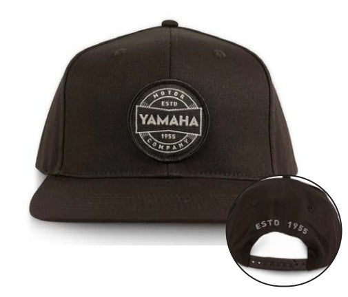 YAMAHA MC ROUND FLAT PEAK - BLK