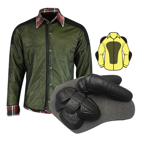 JOHNNY REB MEN'S WATTLE PROTECTIVE SHIRT