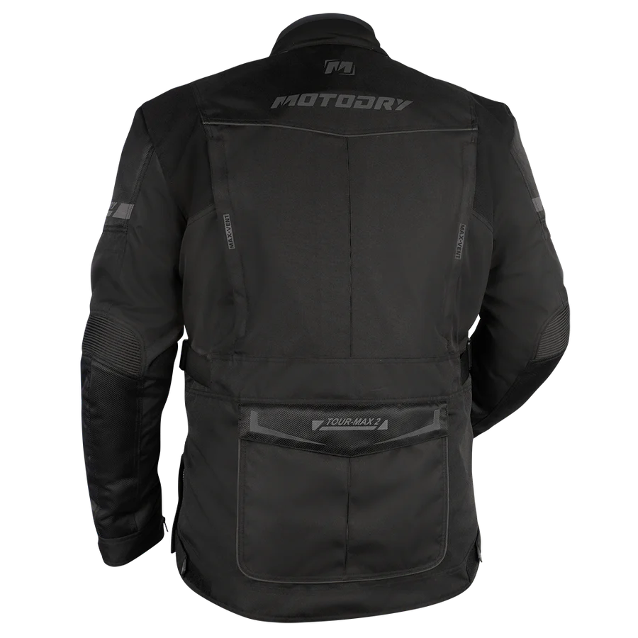 MOTODRY TOURMAX 2 JACKET - BLACK/ANTHRACITE