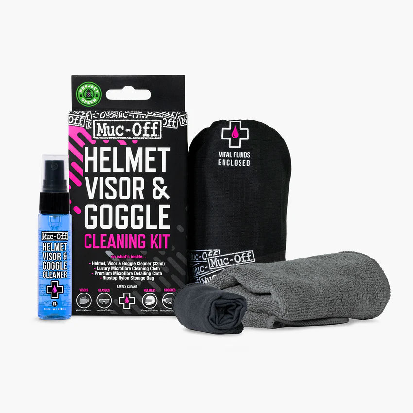 MUC-OFF VISOR,LENS & GOGGLE CLEANING KIT