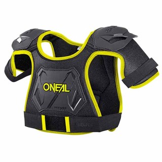 ONEAL PEEWEE BODY ARMOUR BLK/HI-VIZ YOUTH XS/SM