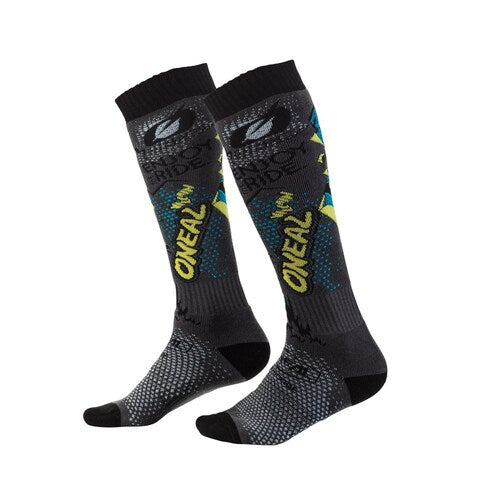 ONEAL23 PRO MX VILLIAN GREY/MULTI SOCKS