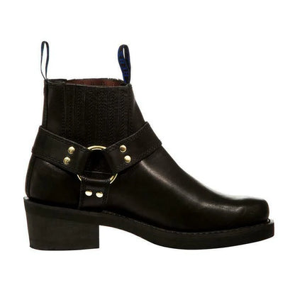 JOHNNY REB MENS SHORT BOOT - CLASSIC BLACK