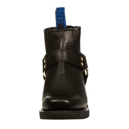 JOHNNY REB MENS SHORT BOOT - CLASSIC BLACK