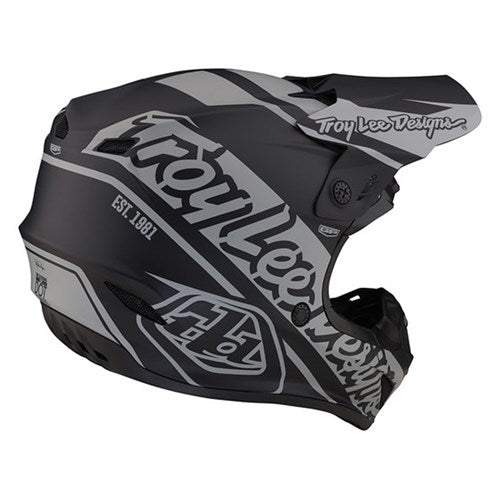 TLD 24.1 GP HELMET SLICE BLACK/GREY