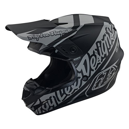 TLD SE4 GP HELMET SLICE BLACK / GREY