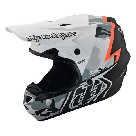 TROY LEE DESIGNS SE4 GP YOUTH HELMET VOLT CAMO/WHITE