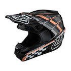 TLD SE4 POLY HELMET WARPED BLACK/COPPER