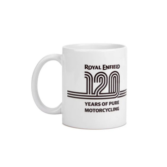 ROYAL ENFIELD 120 YEAR CERAMIC MUG