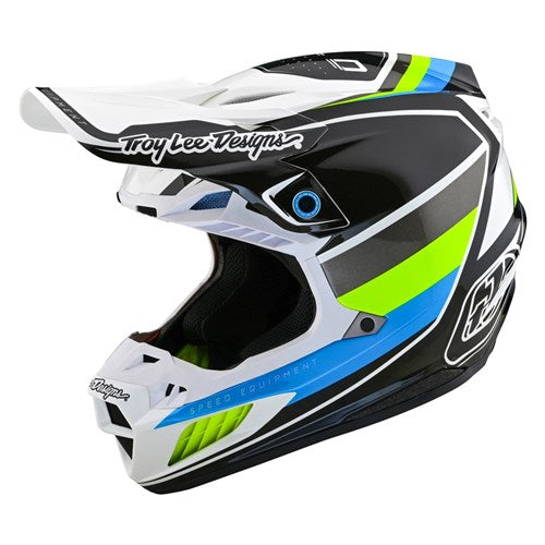 TLD SE5 COMPOSITE HELMET REVERB WHITE/BLUE