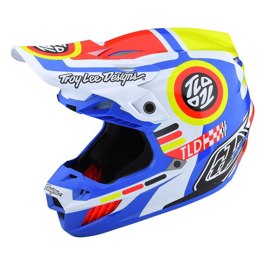 TROY LEE DESIGNS SE5 COMPOSITE HELMET DROP IN WHITE