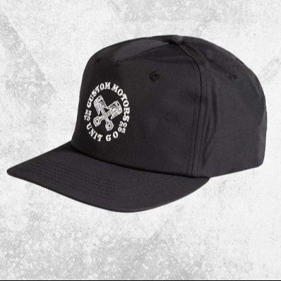 UNIT NASH SNAPBACK CAP - BLACK
