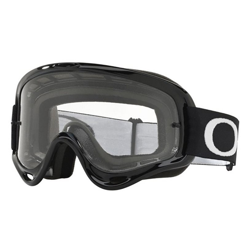 OAKLEY O-FRAME CLEAR LENS MX GOGGLES - JET BLACK