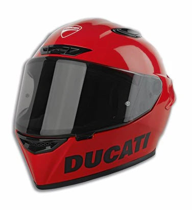 DUCATI LOGO FULL FACE HELMET - RED