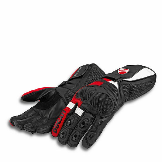 DUCATI SPEED EVO C2 FABRIC LEATHER GLOVES