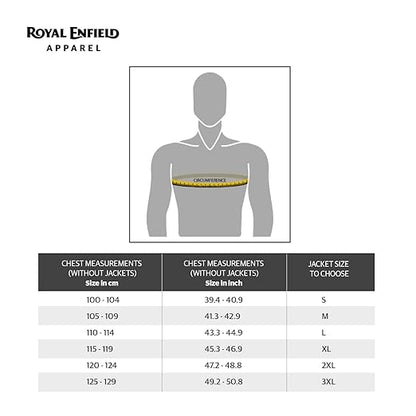 ROYAL ENFIELD MENS STORMRAIDER JACKET