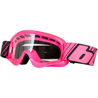 BLUR B-ZERO YOUTH CLEAR LENS GOGGLES - PINK