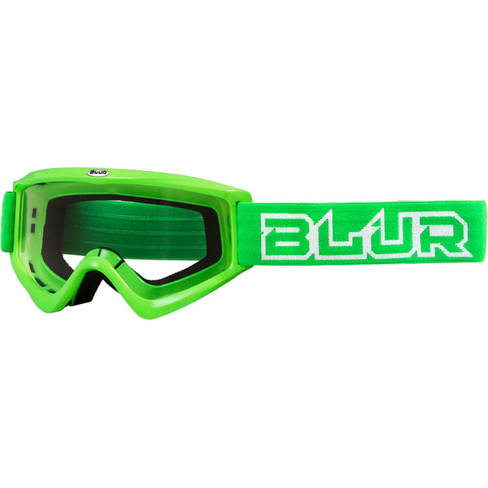 BLUR B-ZERO NEON GREEN YOUTH GOGGLES