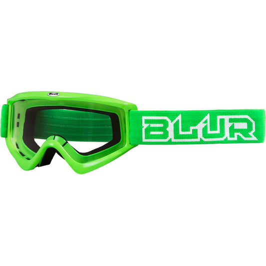 BLUR B-ZERO NEON GREEN YOUTH GOGGLES