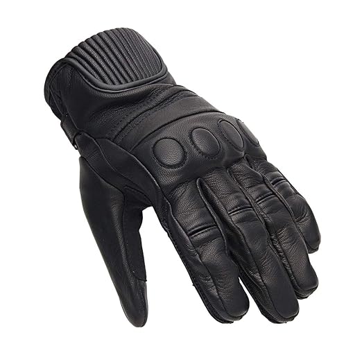 ROYAL ENFIELD ROCKER GLOVES - BLACK