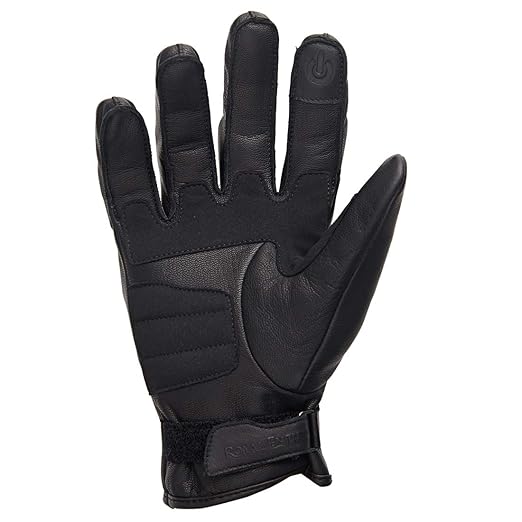 ROYAL ENFIELD ROCKER GLOVES - BLACK