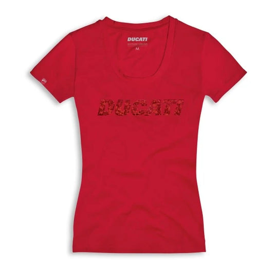 DUCATI DUCATIANA 2.0 WOMENS TEE - RED