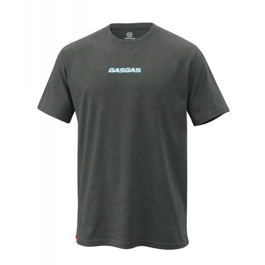 GASGAS FULL GAS MENS TEE - GREY