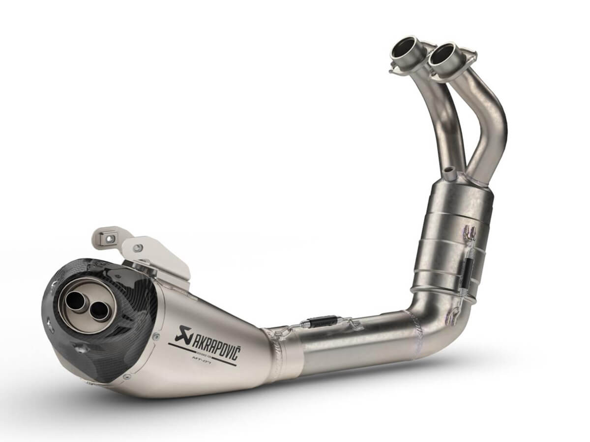 AKRAPOVIC MT-07 TITANIUM FULL EXHAUST SYSTEM