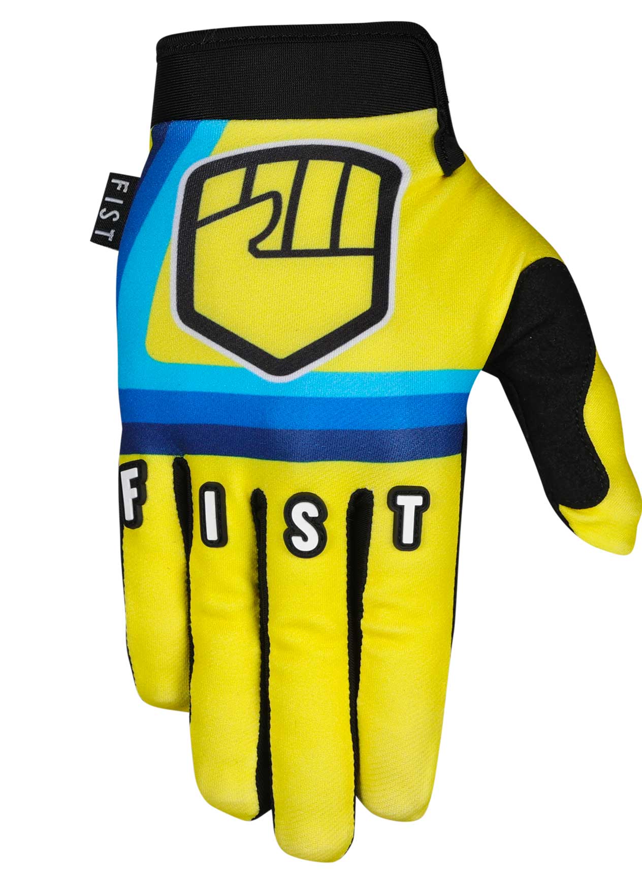 FIST 90's YELLOW ADULT GLOVES