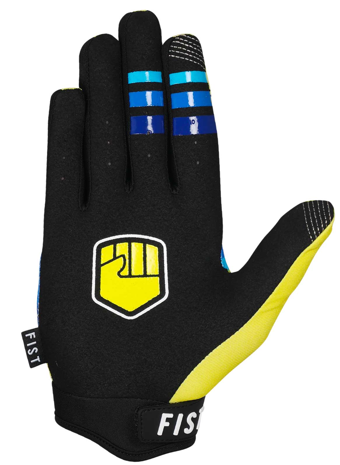FIST 90's YELLOW ADULT GLOVES