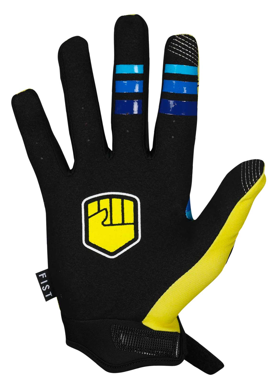 FIST 90's YELLOW ADULT GLOVES
