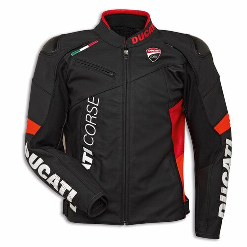 DUCATI CORSE C6 PERFORATED LEATHER JACKET