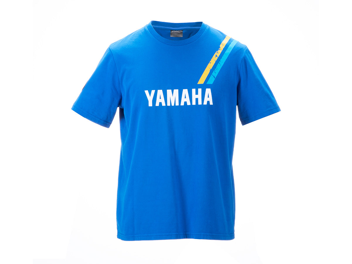 YAMAHA FASTER SONS MENS TEE - BLUE