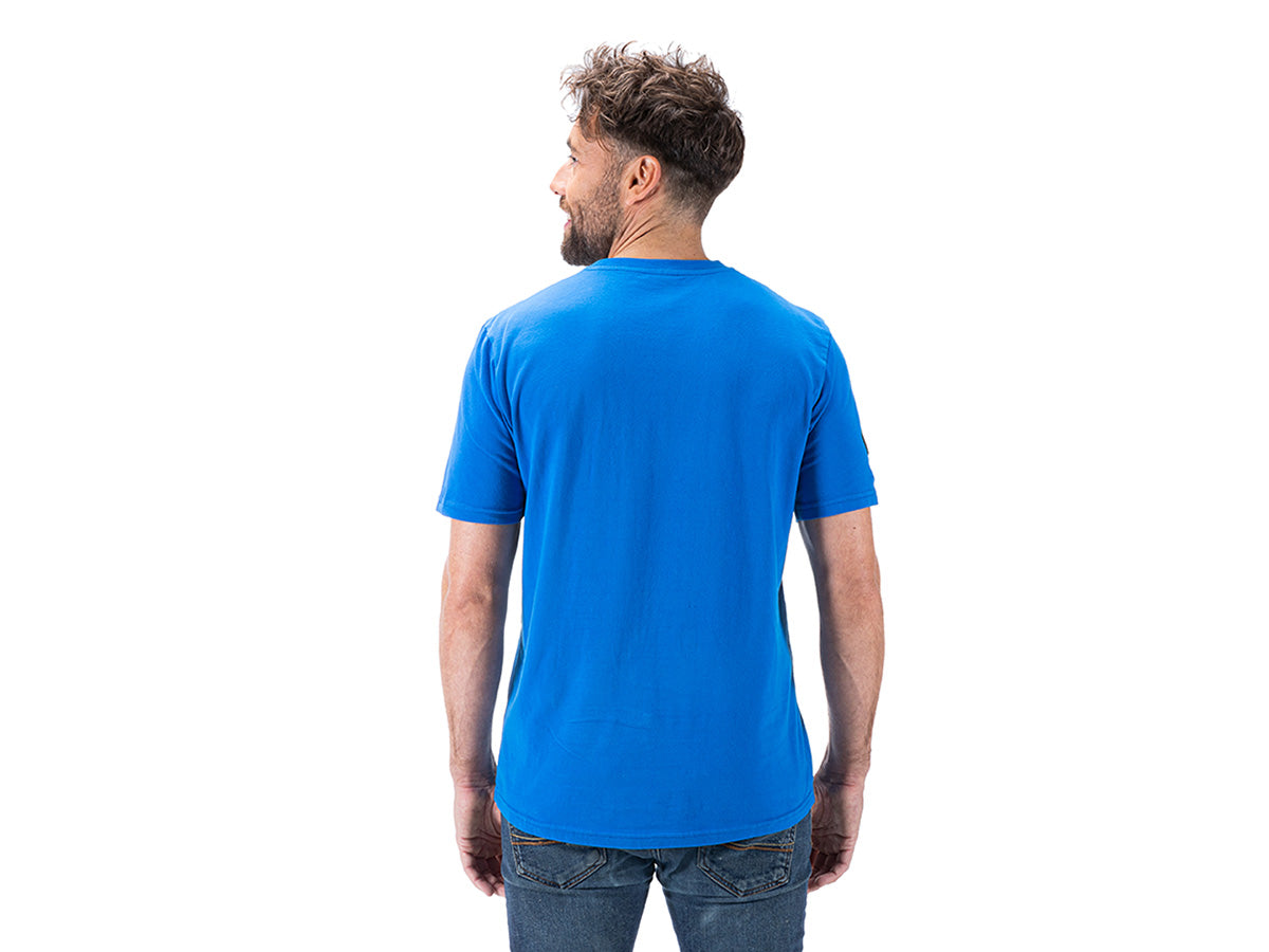 YAMAHA FASTER SONS MENS TEE - BLUE