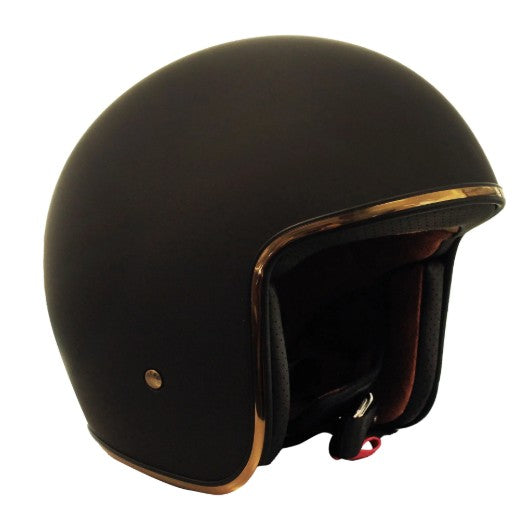 JOHNNY REB BURKE OPEN FACE HELMET GOLD