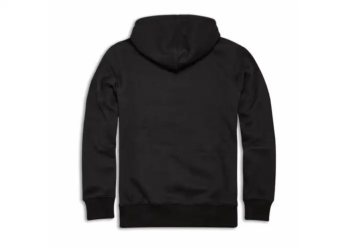 DUCATI MENS DUCATI LOGO HOODIE - BLACK