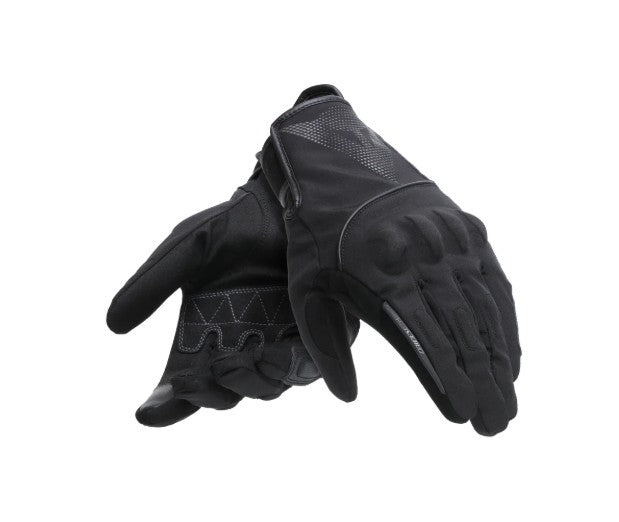 Dainese Udine D-Dry Gloves - Black / Reflex. waterproof gloves. winter gloves. 