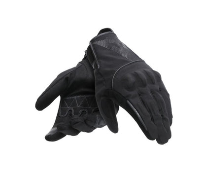Dainese Udine D-Dry Gloves - Black / Reflex. waterproof gloves. winter gloves. 