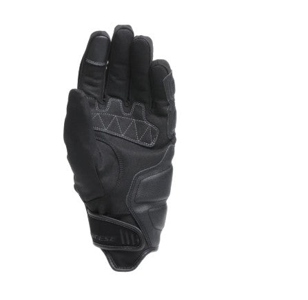 Dainese Udine D-Dry Gloves - Black / Reflex waterproof gloves. motorcycle winter gloves. 