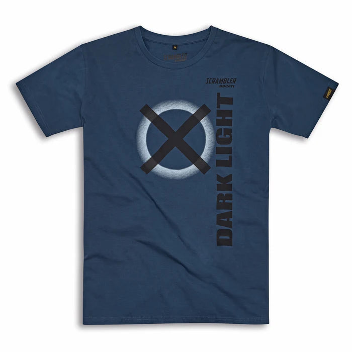 DUCATI SCR DARK LIGHT TEE - BLUE