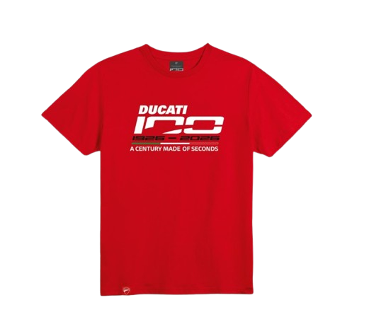Ducati 100 Anniversary T-Shirt red tshirt ducati anniversary
