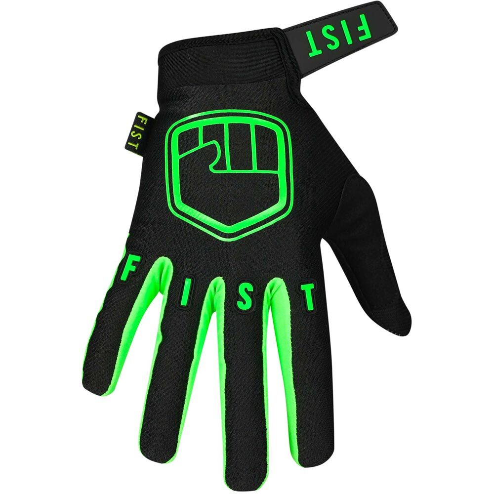FIST FLURO ADULT GLOVES - GREEN