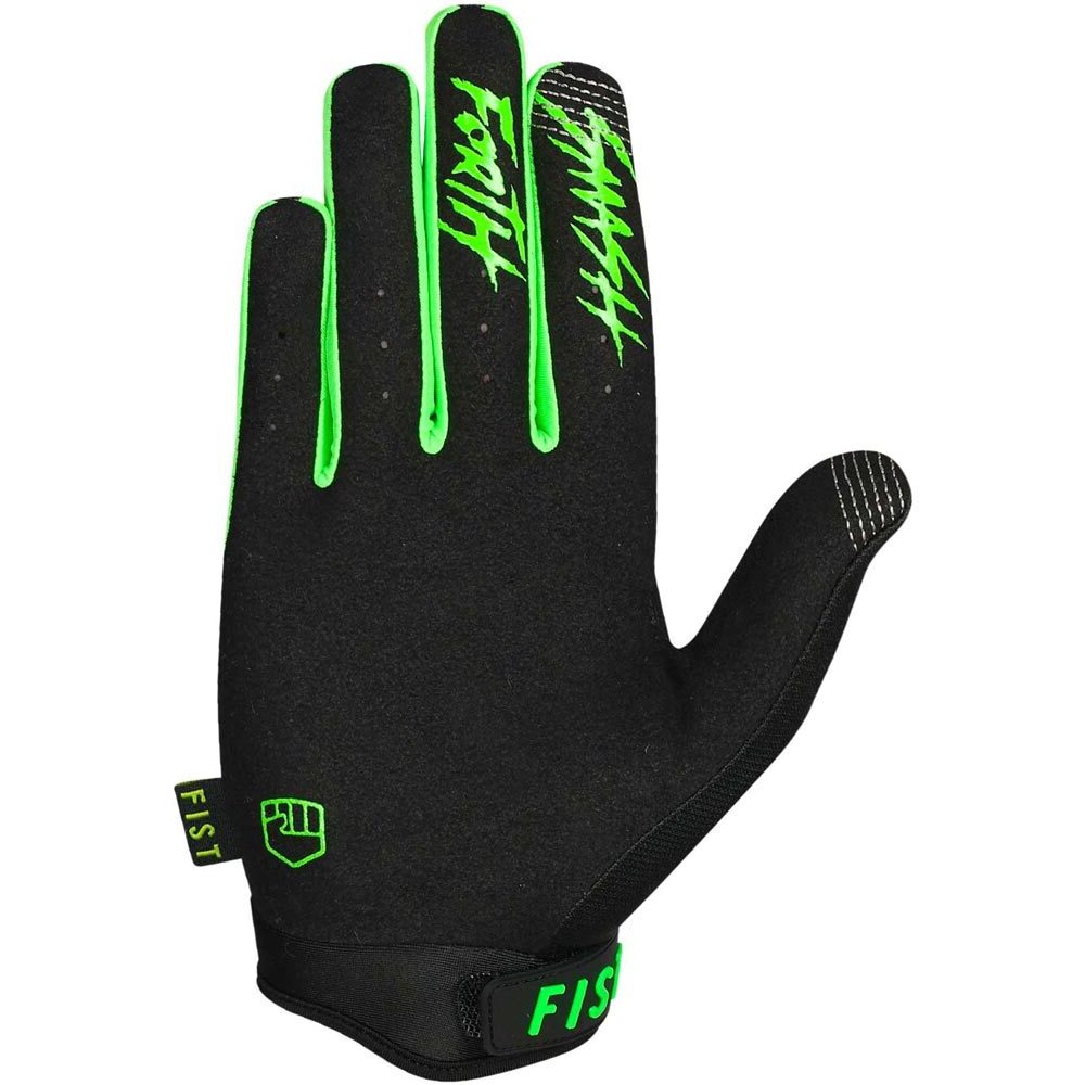 FIST FLURO ADULT GLOVES - GREEN